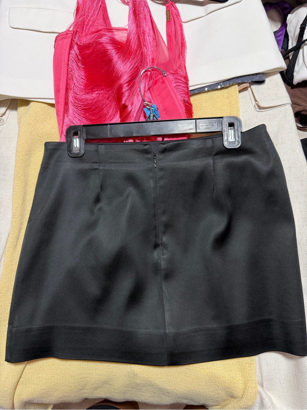 Babaton satin Classic Black Women's Mini Skirt - Sleek Everyday Style